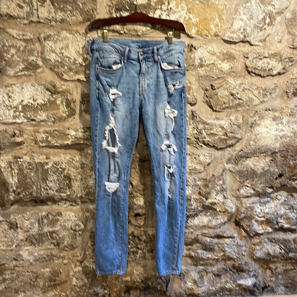 H&M ripped jeans